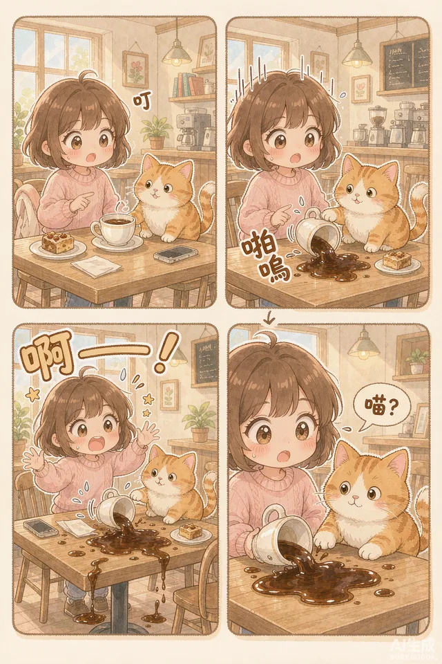 AI漫剧：日常甜宠海报